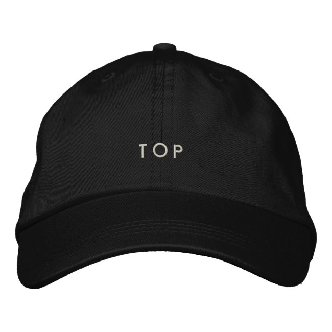 Embroidered Hat, Alternative Apparel Basic Adjusta Embroidered Baseball Cap