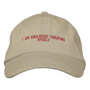 Embroidered Hat, Alternative Apparel Basic Adjusta Embroidered Baseball Cap at Zazzle