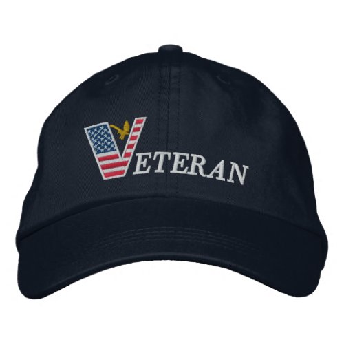 Embroidered Hat Veteran