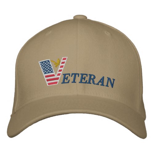 Embroidered Hat Veteran