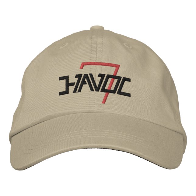 Embroidered HavocSeven Hat for Veteran Awareness (Front)
