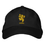 Embroidered Heraldic Lion Or Griffin Cap at Zazzle