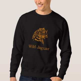 Embroidered Jaguar with Custom Text Embroidered Sweatshirt