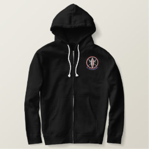 Embroidered Lance Missile Sweats Hoodie
