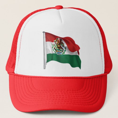  Embroidered Latin Hat _ Mexican Flag Snapback Hat