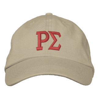 Embroidered Letter Cap