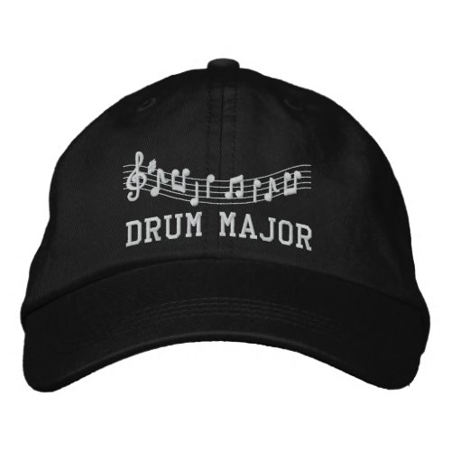 Embroidered Marching Band Drum major Hat