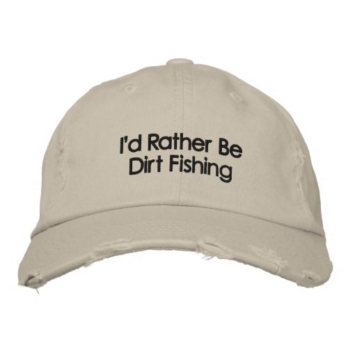 Embroidered Metal Detecting Hat