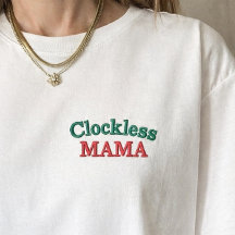 Embroidered Mother's Day Mom Shirt gift