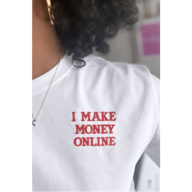 Embroidered Motivational Shirt gift  (Creator Uploaded)