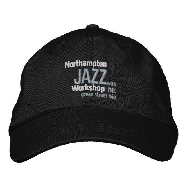 Embroidered Northampton Jazz Workshop Cap (Front)