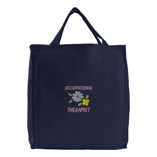 Embroidered Occupational Therapist Bag (Front)