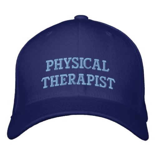 Embroidered Physical Therapist Hat