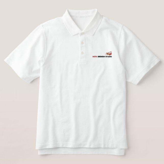 Embroidered Polo (Design Front)