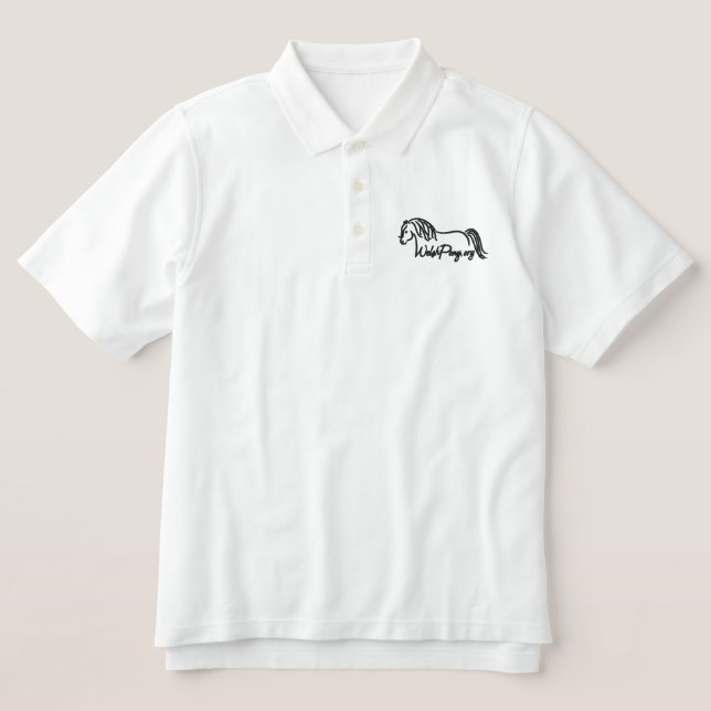 Embroidered Polo Shirt (Design Front)