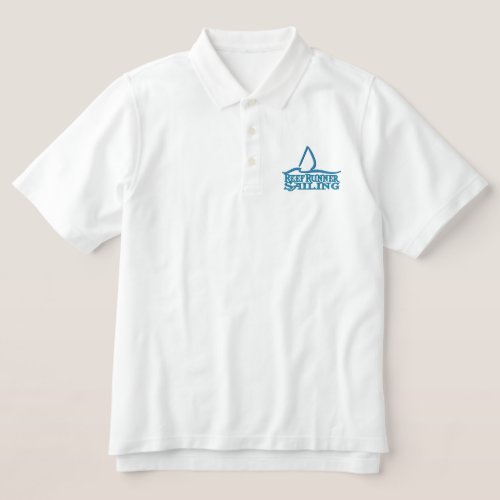 Embroidered POLO shirt _Throwback Reef Runner Logo