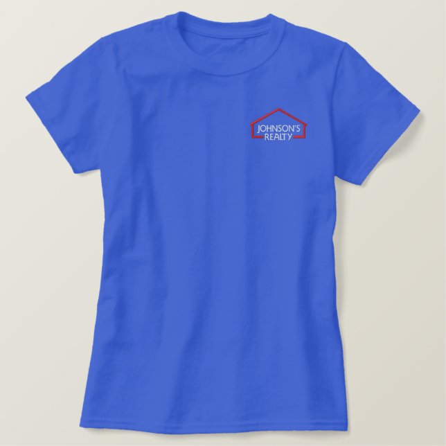 Embroidered Realty Shirt (Design Front)