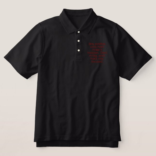 Embroidered Shirt (Design Front)