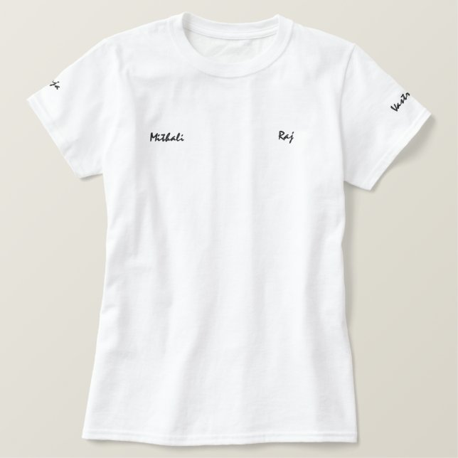 Embroidered Shirt (Design Front)