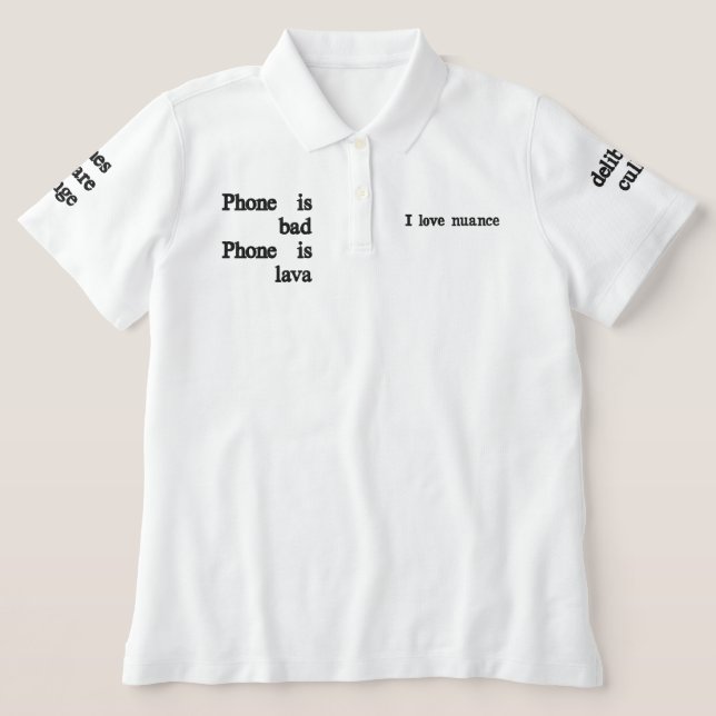 Embroidered Shirt (Design Front)