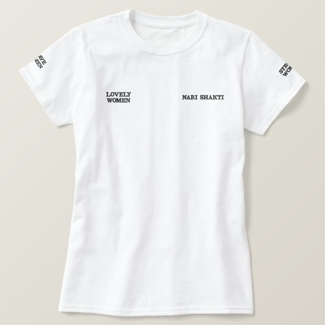 Embroidered Shirt (Design Front)