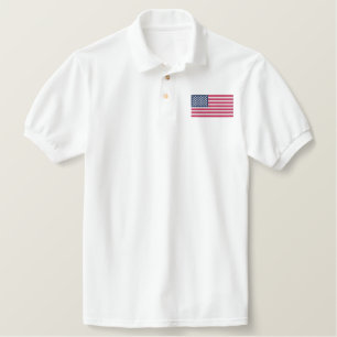 Embroidered Shirt (American Flag)