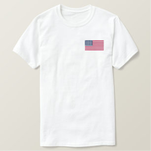 Embroidered Shirt (American Flag)