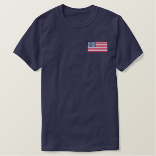 Embroidered Shirt (American Flag)