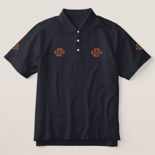 Embroidered Shirt Men's Polo