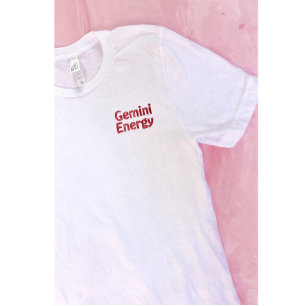 Embroidered Sign Gemini Astro Shirt gift