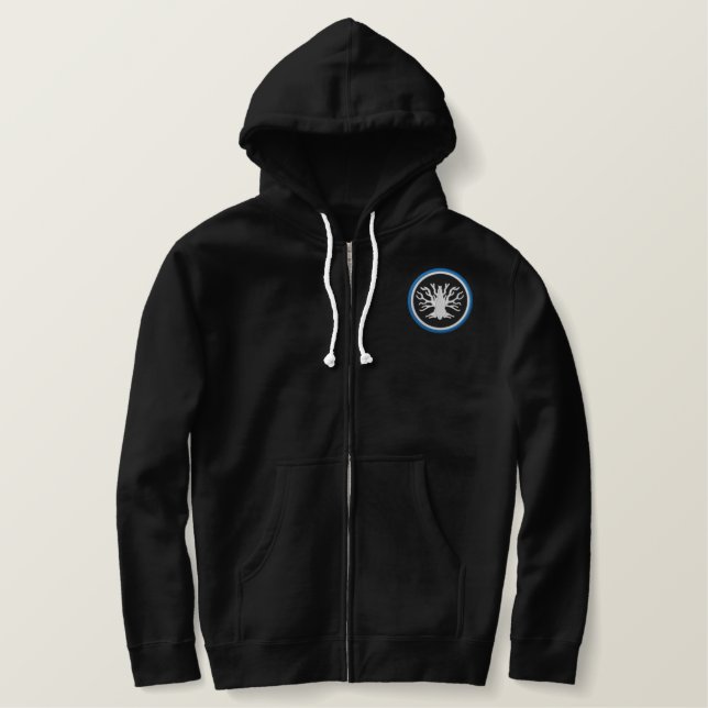 Embroidered SV Zip Hoodie (Design Front)
