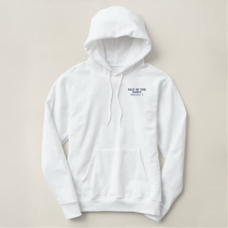 Embroidered T-shirt Hoodie