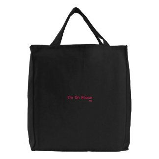 Embroidered Tote