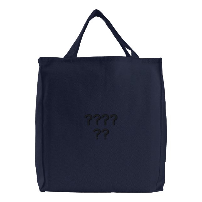 ?????? EMBROIDERED TOTE BAG (Front)