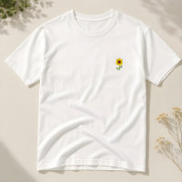 embroidery embroidered sunflower