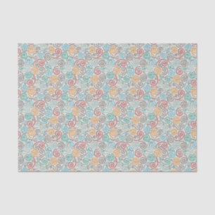 Embroidery fancy rumpled paper