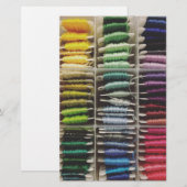Embroidery Floss Rainbow (Front/Back)