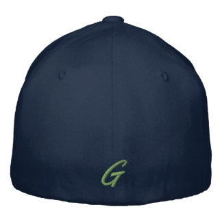 Embroidery Monogram Letter G  Embroidered Baseball Cap