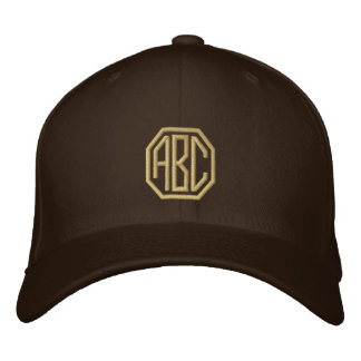 Embroidery Monogram Personalized Initials Embroidered Baseball Hat