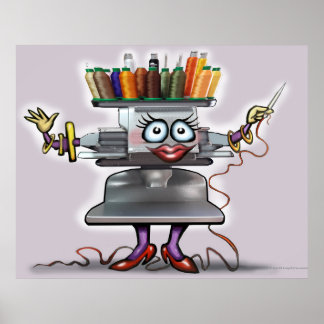 Embroidery Poster