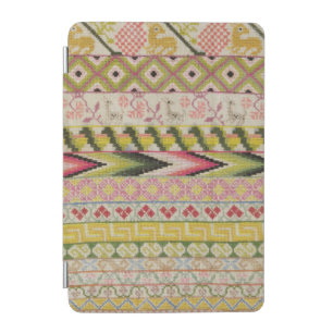 Embroidery sampler iPad mini cover