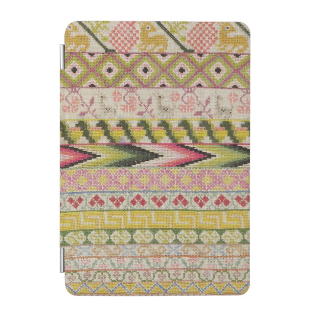 Embroidery sampler iPad mini cover (Front)