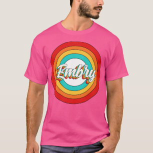 Embry Name Shirt Vintage Embry Circle