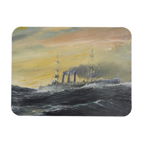 Emden rides the waves Indian Ocean 1914 2011 Magnet