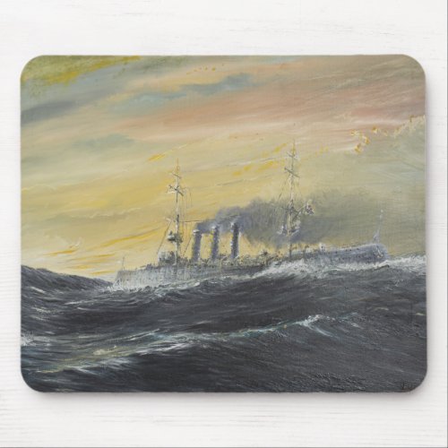Emden rides the waves Indian Ocean 1914 2011 Mouse Pad
