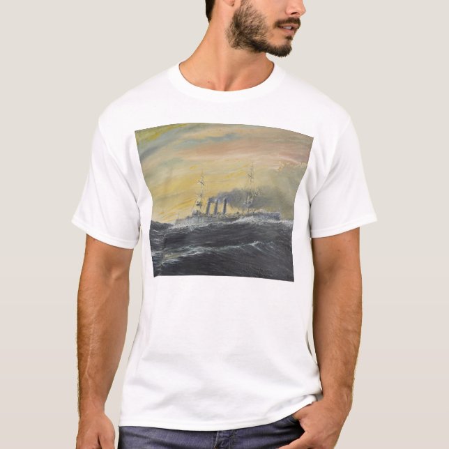 Emden rides the waves Indian Ocean 1914 2011 T-Shirt (Front)