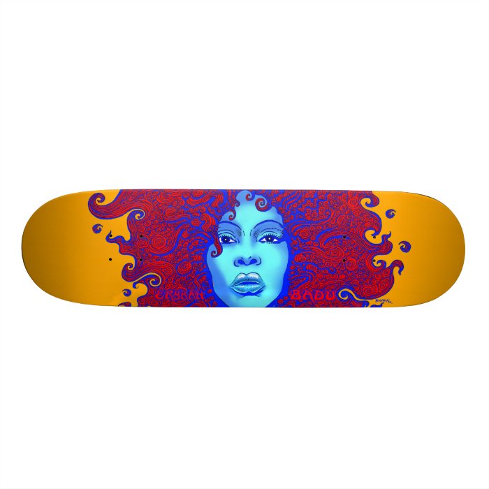 Emek "Badu Face" Custom Skateboard