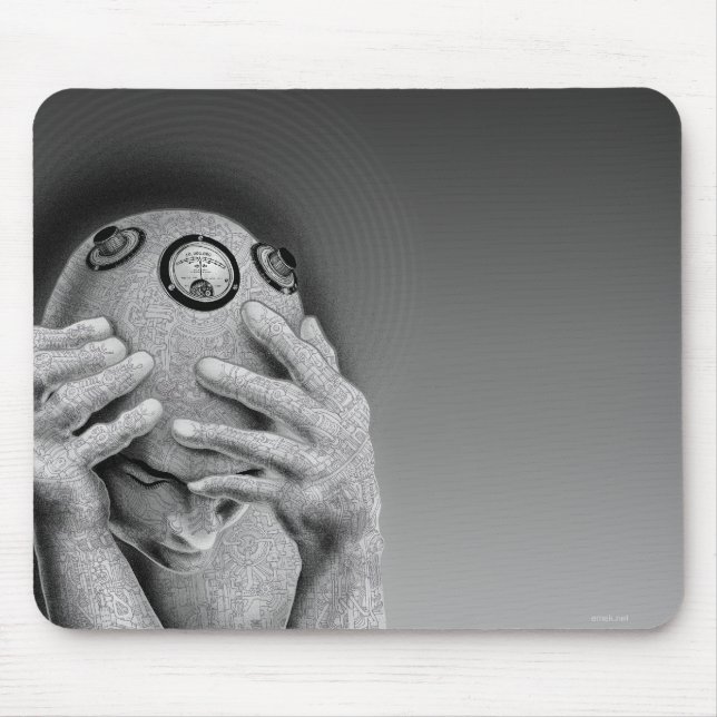 emek_cyberman_mousepad mouse pad (Front)