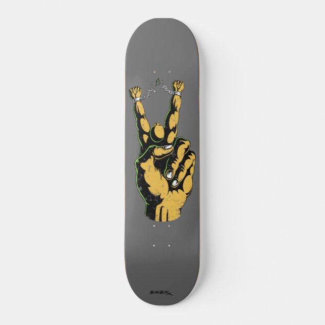 Emek "Peace" Skateboard (Front)