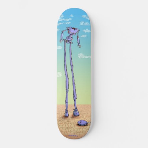 Emek Robot Skateboard Deck